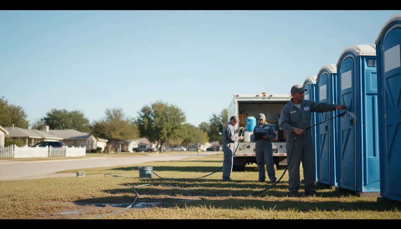 Long-Term Portable Toilet Rental in Donovan, IL near me